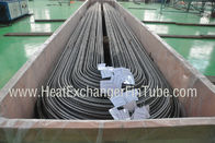 Low Heat Exchanger U Tube , Seamless Stainless Steel U Bend Superheater Tube