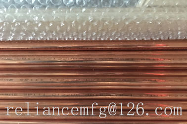 Low Fin Copper / Aluminium 19FPI Low Fin Tubes / Extruded Fin Tube Machine